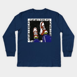 Sneakerhead Kids Long Sleeve T-Shirt